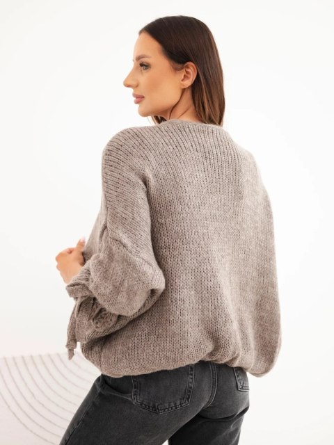 Sweter damski o luźny krój fango