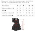 425-19 MATILDE Sukienka z dekoltem i krótkim rękawkiem - czekoladowy brąz Numoco