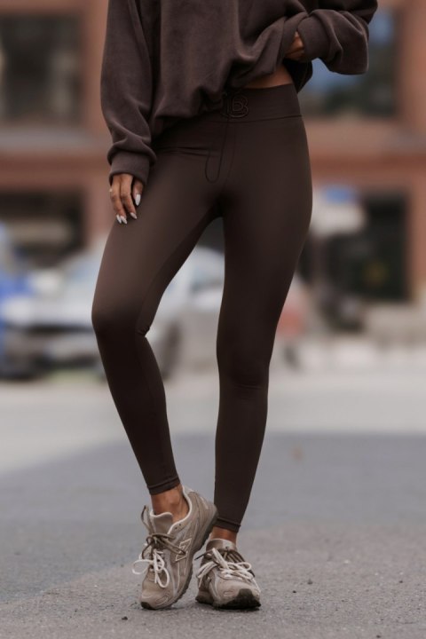 Legginsy AVI - Brąz - M/L