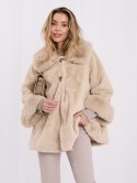 Płaszcz-IT-PL-2217.99-jasny beżowy