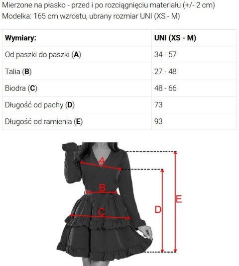 677-1 Letnia sukienka na ramiączkach z dekoltem typu woda i spódnicą z falbanami - ecru Numoco basic